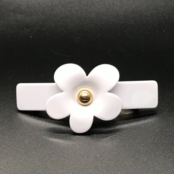 L. Erickson Studded Daisy Barrette - Picture 13 of 14